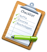 Checklist Koffie Excursie Beachvlaggen